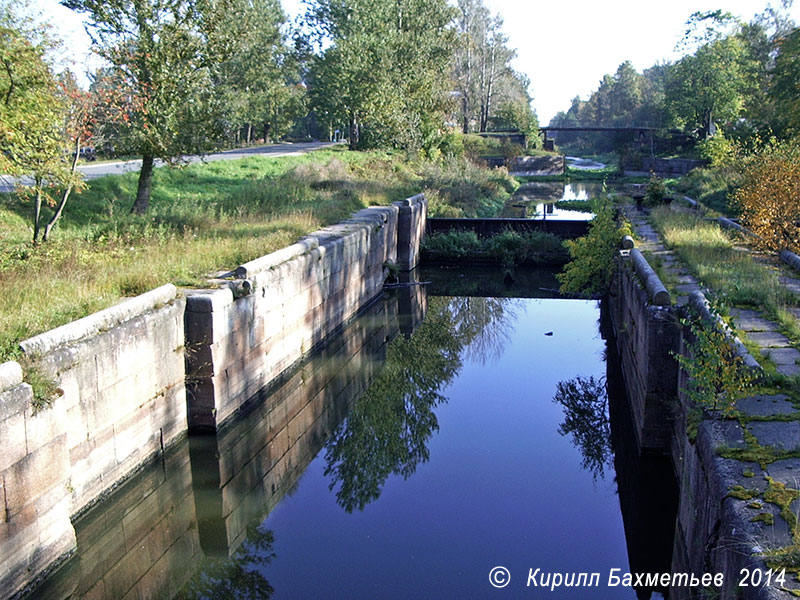 Шлюз на Екатерининском устье Староладожского канала