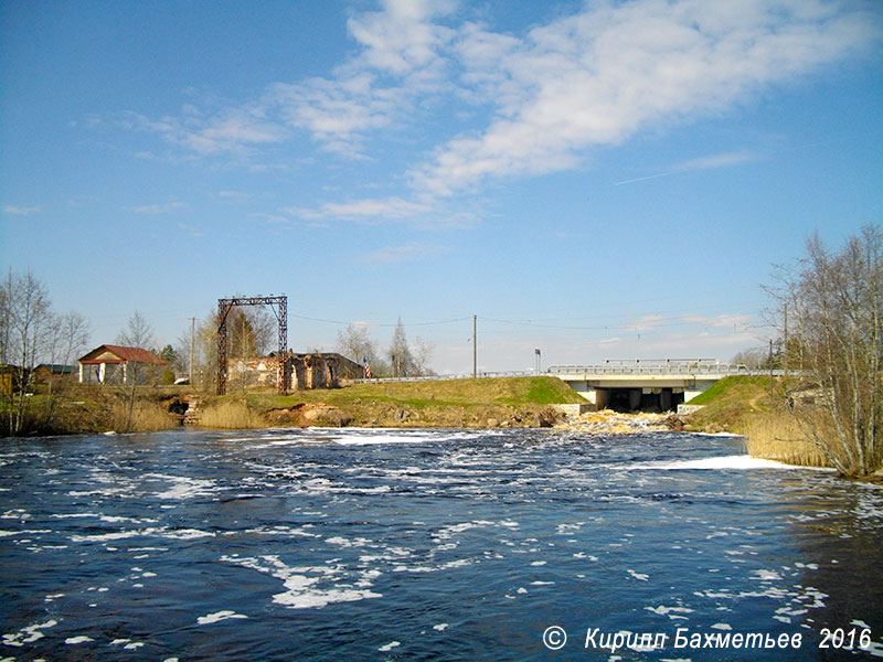 Развалины Даймищенской гидроэлектростанции