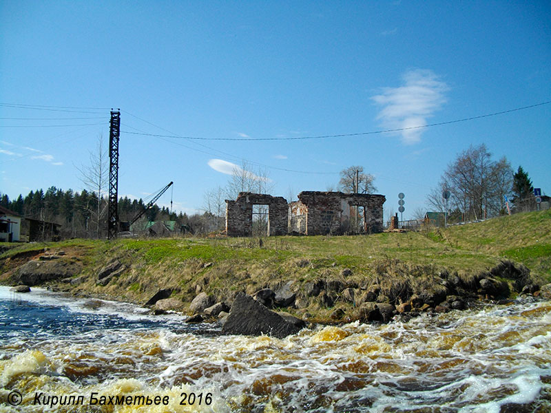 Развалины Даймищенской гидроэлектростанции