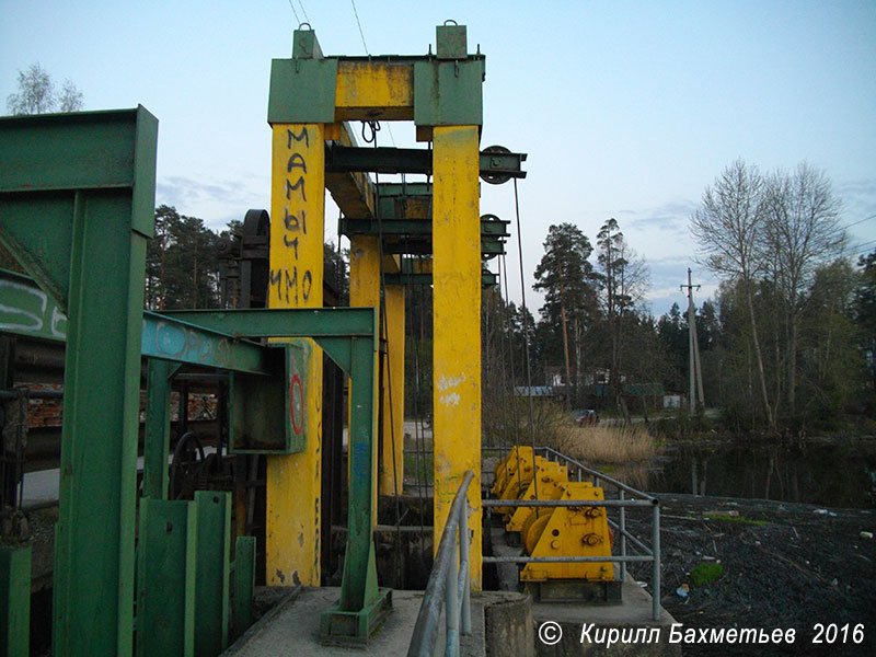 Плотина Вырицкой гидроэлектростанции