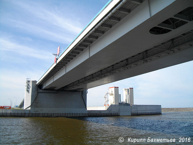 Мост на судопропускном сооружении С-2