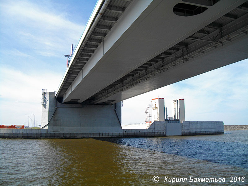 Мост на судопропускном сооружении С-2
