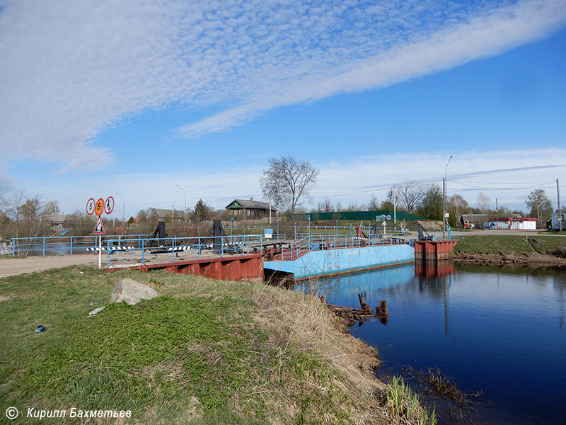 Наплавной мост №6 через Новосвирский канал