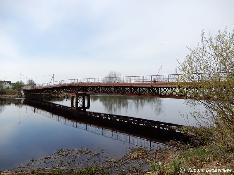 Мост через реку Воронежку у соединения с Новосвирским каналом