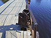Лебёдка для наводки наплавного моста через Новоладожский канал