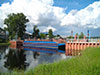 Наплавной мост через Онежский канал