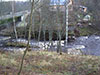 Разрушенная плотина на реке Гладышевке