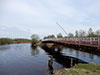 Мост через реку Воронежку и наплавной мост №5 через Новосвирский канал